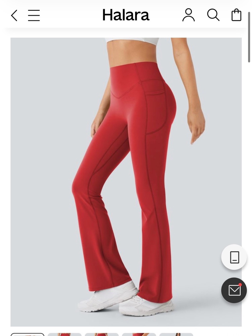 HALARA ultrasculpt high waist scrunch butt lifting tummy control flare leggings